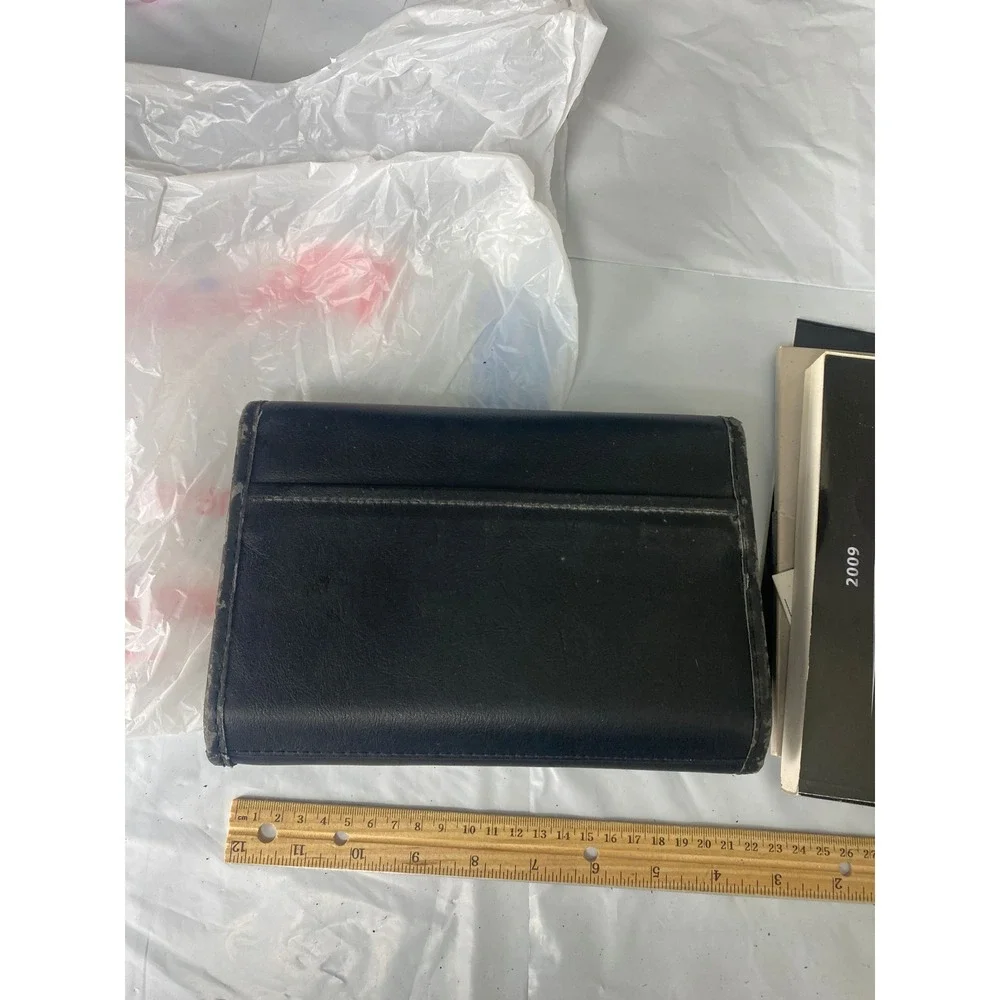 2009 Cadillac CTS CTS-V Owner's Manual‎ Set w/ Black Leather Case OEM GM